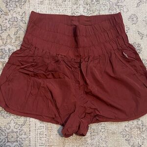 FreePeople Women's Burgundy Shorts